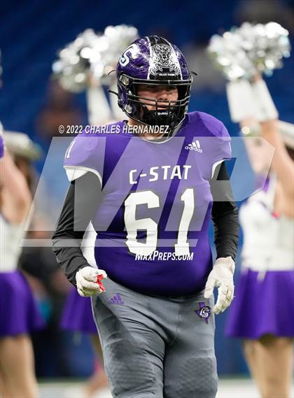 Thumbnail 1 in College Station vs. Corpus Christi Veterans Memorial (UIL 5A Division I Semifinal) photogallery.