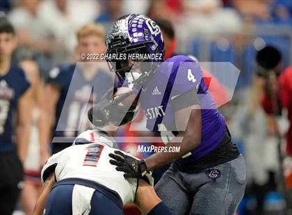 Thumbnail 1 in College Station vs. Corpus Christi Veterans Memorial (UIL 5A Division I Semifinal) photogallery.