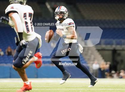 Thumbnail 3 in College Station vs. Corpus Christi Veterans Memorial (UIL 5A Division I Semifinal) photogallery.