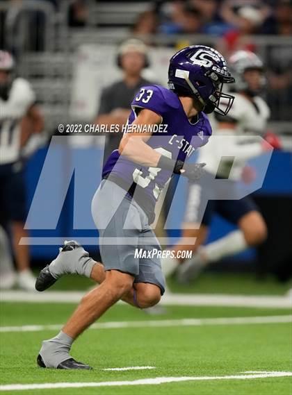 Thumbnail 2 in College Station vs. Corpus Christi Veterans Memorial (UIL 5A Division I Semifinal) photogallery.