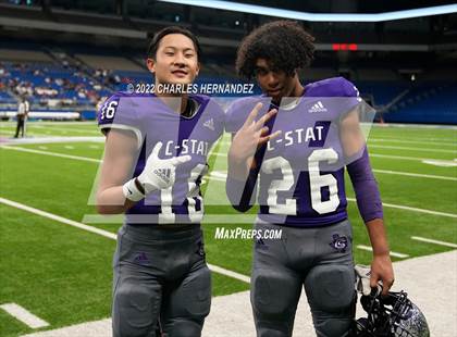 Thumbnail 2 in College Station vs. Corpus Christi Veterans Memorial (UIL 5A Division I Semifinal) photogallery.