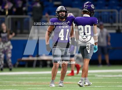 Thumbnail 3 in College Station vs. Corpus Christi Veterans Memorial (UIL 5A Division I Semifinal) photogallery.