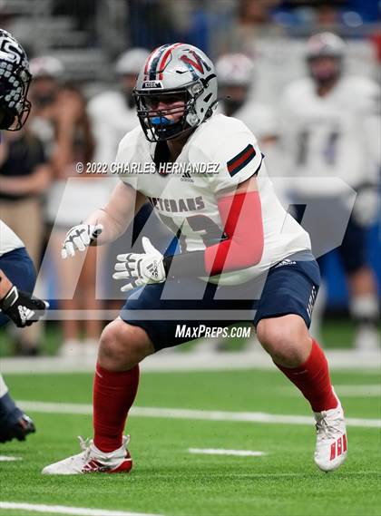 Thumbnail 2 in College Station vs. Corpus Christi Veterans Memorial (UIL 5A Division I Semifinal) photogallery.