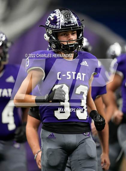 Thumbnail 3 in College Station vs. Corpus Christi Veterans Memorial (UIL 5A Division I Semifinal) photogallery.