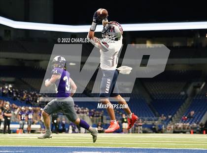 Thumbnail 3 in College Station vs. Corpus Christi Veterans Memorial (UIL 5A Division I Semifinal) photogallery.