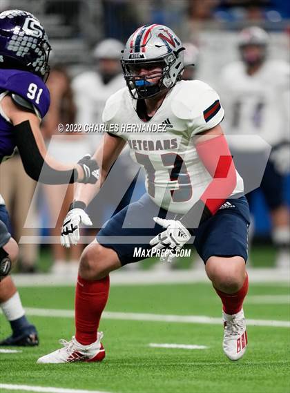 Thumbnail 3 in College Station vs. Corpus Christi Veterans Memorial (UIL 5A Division I Semifinal) photogallery.
