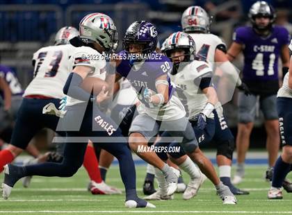 Thumbnail 2 in College Station vs. Corpus Christi Veterans Memorial (UIL 5A Division I Semifinal) photogallery.