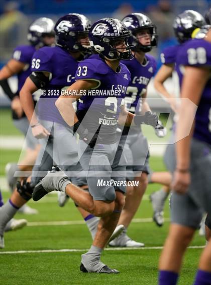 Thumbnail 3 in College Station vs. Corpus Christi Veterans Memorial (UIL 5A Division I Semifinal) photogallery.