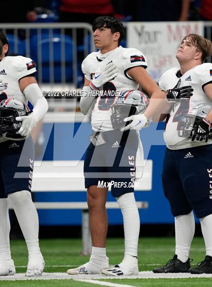 Thumbnail 2 in College Station vs. Corpus Christi Veterans Memorial (UIL 5A Division I Semifinal) photogallery.