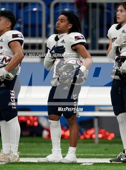 Thumbnail 2 in College Station vs. Corpus Christi Veterans Memorial (UIL 5A Division I Semifinal) photogallery.