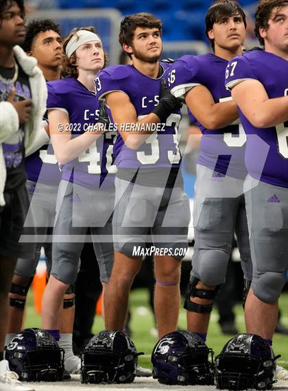 Thumbnail 2 in College Station vs. Corpus Christi Veterans Memorial (UIL 5A Division I Semifinal) photogallery.