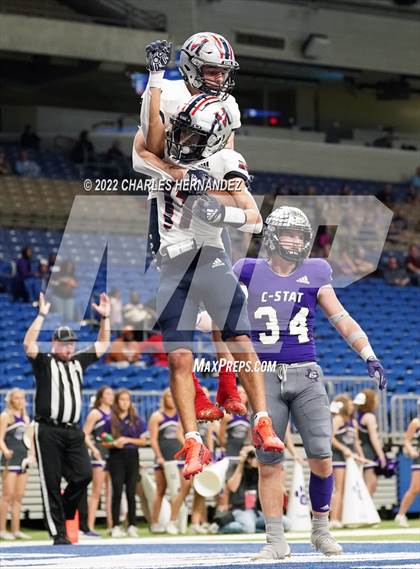 Thumbnail 2 in College Station vs. Corpus Christi Veterans Memorial (UIL 5A Division I Semifinal) photogallery.