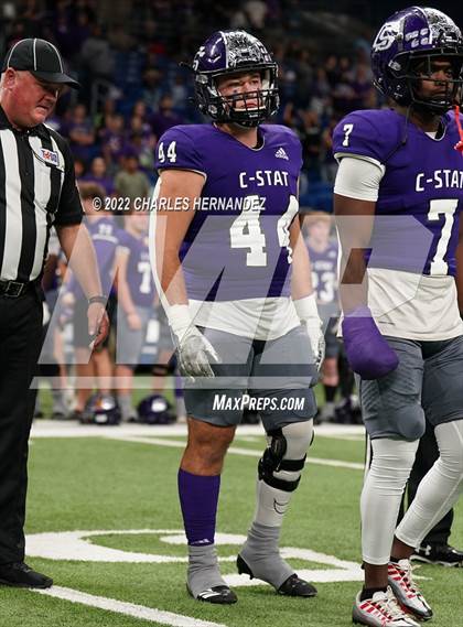 Thumbnail 2 in College Station vs. Corpus Christi Veterans Memorial (UIL 5A Division I Semifinal) photogallery.