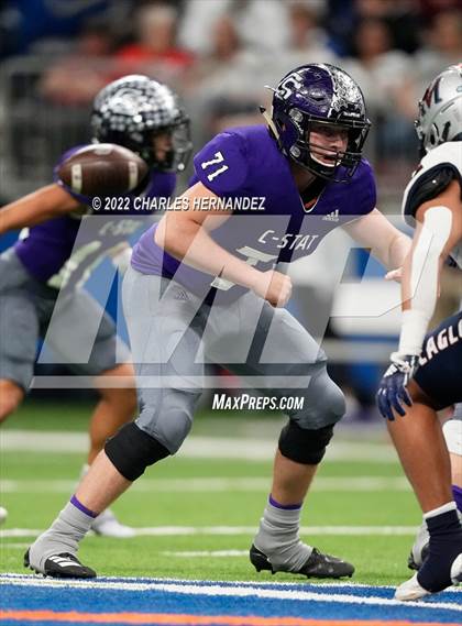 Thumbnail 1 in College Station vs. Corpus Christi Veterans Memorial (UIL 5A Division I Semifinal) photogallery.