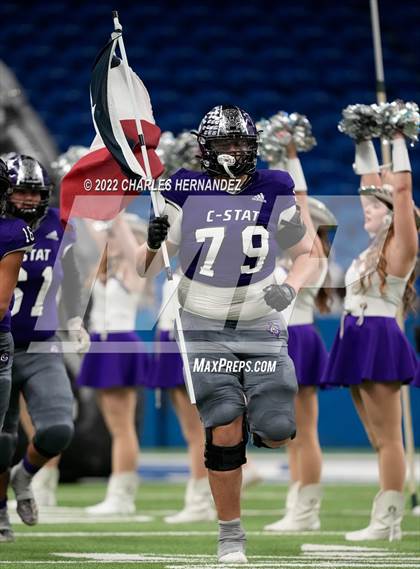 Thumbnail 1 in College Station vs. Corpus Christi Veterans Memorial (UIL 5A Division I Semifinal) photogallery.