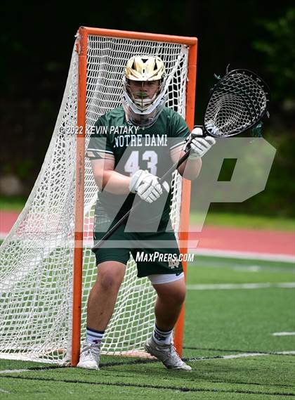 Thumbnail 1 in Notre Dame, WH vs. Wilton (CIAC Class M Final) photogallery.