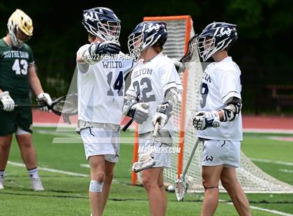 Thumbnail 1 in Notre Dame, WH vs. Wilton (CIAC Class M Final) photogallery.