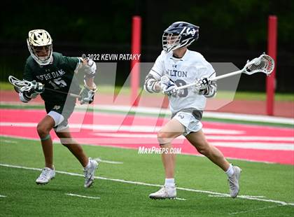 Thumbnail 3 in Notre Dame, WH vs. Wilton (CIAC Class M Final) photogallery.