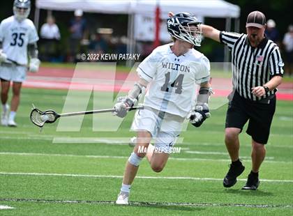 Thumbnail 2 in Notre Dame, WH vs. Wilton (CIAC Class M Final) photogallery.