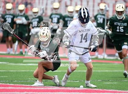 Thumbnail 2 in Notre Dame, WH vs. Wilton (CIAC Class M Final) photogallery.