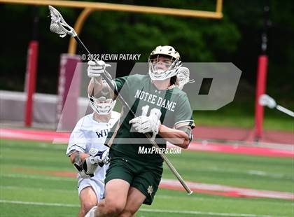 Thumbnail 3 in Notre Dame, WH vs. Wilton (CIAC Class M Final) photogallery.