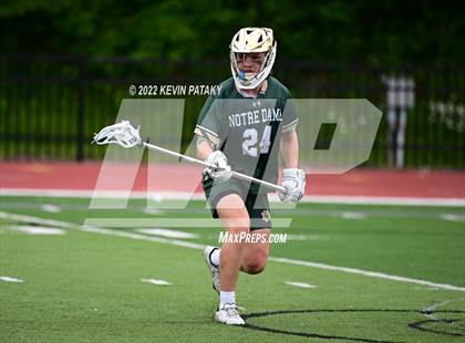 Thumbnail 3 in Notre Dame, WH vs. Wilton (CIAC Class M Final) photogallery.