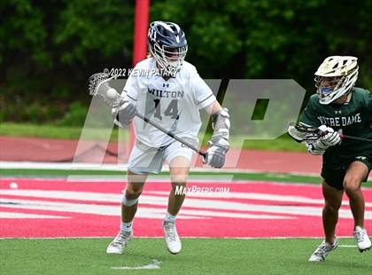 Thumbnail 3 in Notre Dame, WH vs. Wilton (CIAC Class M Final) photogallery.