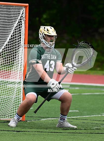 Thumbnail 3 in Notre Dame, WH vs. Wilton (CIAC Class M Final) photogallery.