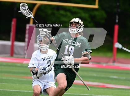 Thumbnail 1 in Notre Dame, WH vs. Wilton (CIAC Class M Final) photogallery.