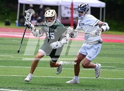 Thumbnail 2 in Notre Dame, WH vs. Wilton (CIAC Class M Final) photogallery.