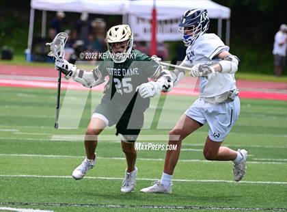 Thumbnail 1 in Notre Dame, WH vs. Wilton (CIAC Class M Final) photogallery.