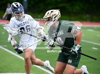 Thumbnail 3 in Notre Dame, WH vs. Wilton (CIAC Class M Final) photogallery.