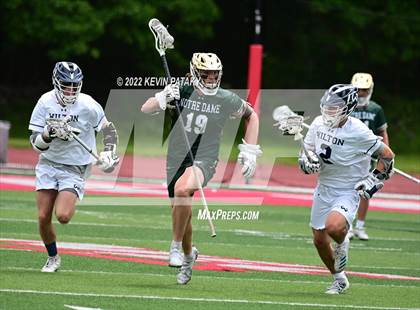Thumbnail 1 in Notre Dame, WH vs. Wilton (CIAC Class M Final) photogallery.