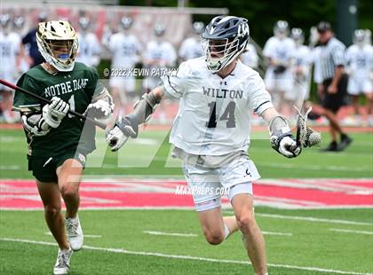 Thumbnail 1 in Notre Dame, WH vs. Wilton (CIAC Class M Final) photogallery.