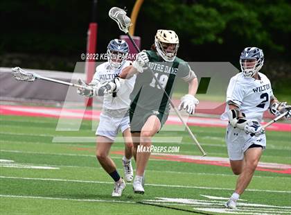 Thumbnail 2 in Notre Dame, WH vs. Wilton (CIAC Class M Final) photogallery.