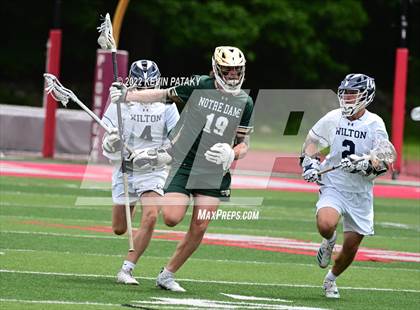 Thumbnail 1 in Notre Dame, WH vs. Wilton (CIAC Class M Final) photogallery.