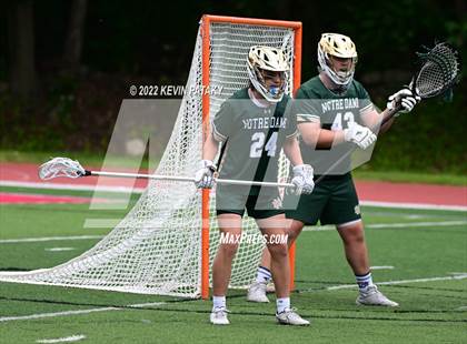 Thumbnail 1 in Notre Dame, WH vs. Wilton (CIAC Class M Final) photogallery.