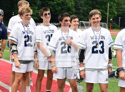 Thumbnail 3 in Notre Dame, WH vs. Wilton (CIAC Class M Final) photogallery.