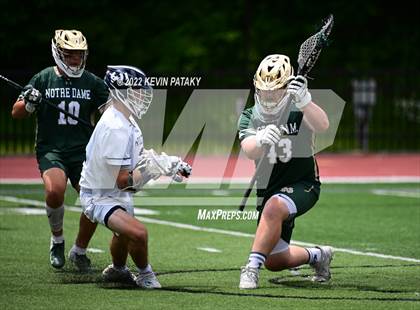 Thumbnail 2 in Notre Dame, WH vs. Wilton (CIAC Class M Final) photogallery.