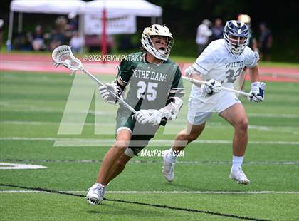 Thumbnail 1 in Notre Dame, WH vs. Wilton (CIAC Class M Final) photogallery.