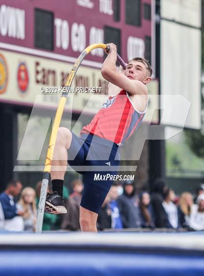 Thumbnail 2 in CHSAA Track and Field 3A Championships (Boys Pole Vault)  photogallery.