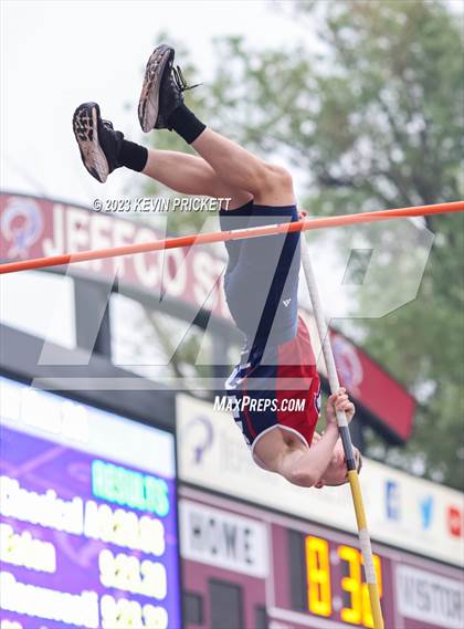Thumbnail 3 in CHSAA Track and Field 3A Championships (Boys Pole Vault)  photogallery.
