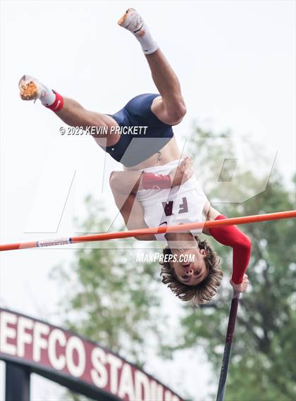 Thumbnail 1 in CHSAA Track and Field 3A Championships (Boys Pole Vault)  photogallery.