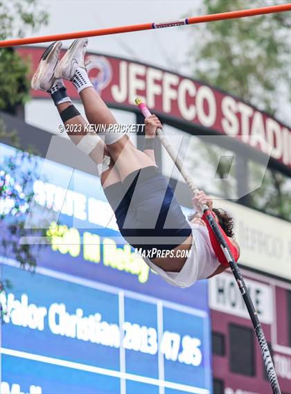 Thumbnail 3 in CHSAA Track and Field 3A Championships (Boys Pole Vault)  photogallery.