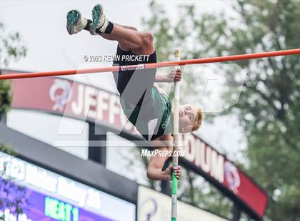 Thumbnail 1 in CHSAA Track and Field 3A Championships (Boys Pole Vault)  photogallery.