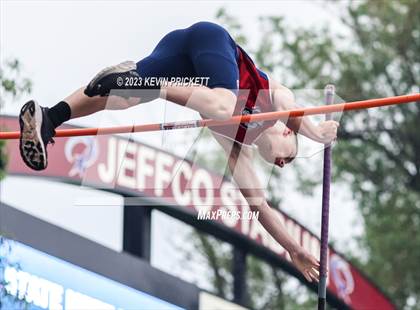 Thumbnail 3 in CHSAA Track and Field 3A Championships (Boys Pole Vault)  photogallery.