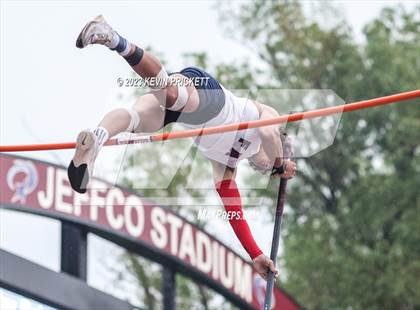 Thumbnail 2 in CHSAA Track and Field 3A Championships (Boys Pole Vault)  photogallery.
