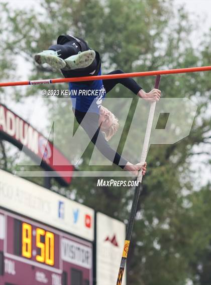 Thumbnail 2 in CHSAA Track and Field 3A Championships (Boys Pole Vault)  photogallery.