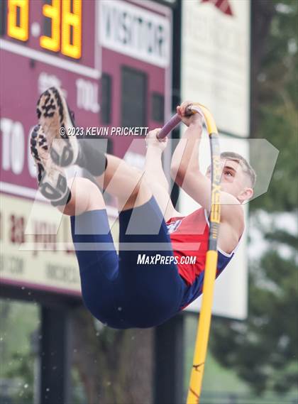 Thumbnail 2 in CHSAA Track and Field 3A Championships (Boys Pole Vault)  photogallery.