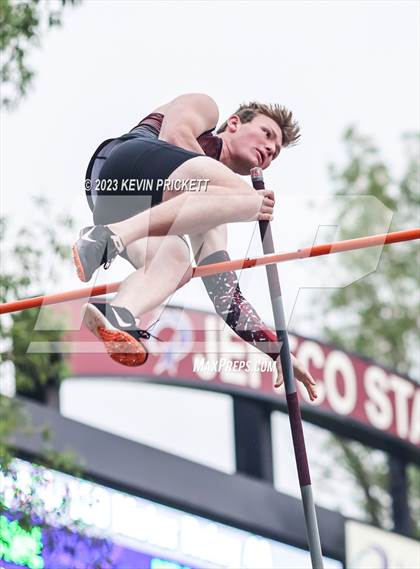 Thumbnail 2 in CHSAA Track and Field 3A Championships (Boys Pole Vault)  photogallery.